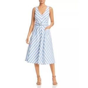 NWT Kate Spade Deck Stripe Midi Dress / Size 12